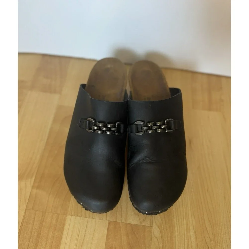 Birkenstock Papillon Women’s Daisy Clog Mule Black Size EU 41/US 10 - Picture 5 of 12